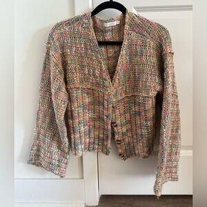 Lush vintage cardigan size large bell sleeves